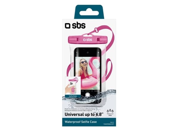 SBS TEWATERSELFIEP, Universal, 17,3 cm (6,8"), vaaleanpunainen