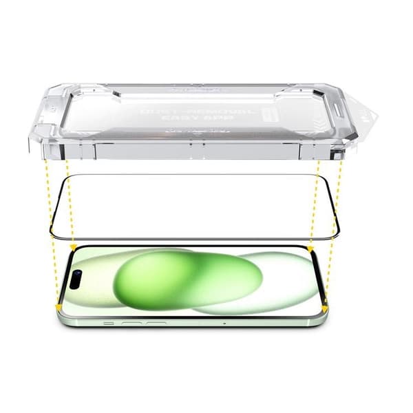 BOOM iPhone 15 Härdat Glas Skärmskydd - 2 Pack