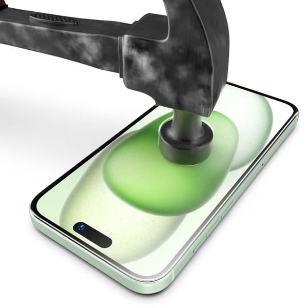 BOOM iPhone 15 Härdat Glas Skärmskydd - 2 Pack