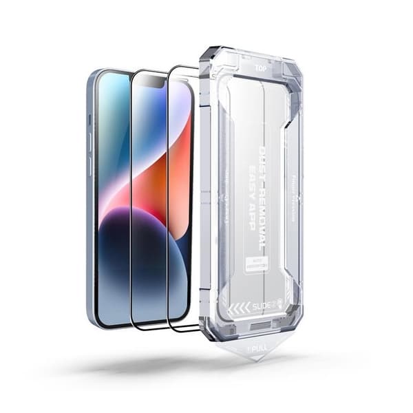 BOOM iPhone 13 Härdat Glas Skärmskydd - 2 Pack