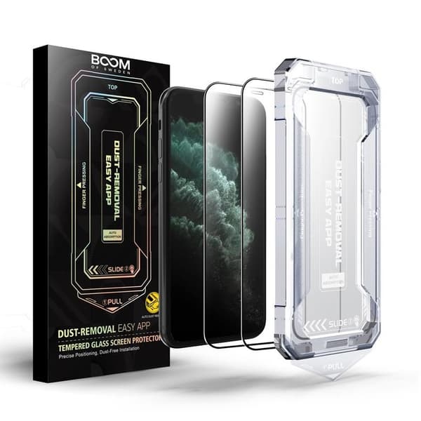 BOOM iPhone 11 Pro Härdat Glas Skärmskydd - 2 Pack