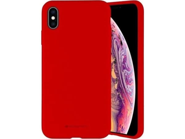 Mercury Mercury Silicone iPhone 16 Pro Max 6,9" czerwony/red