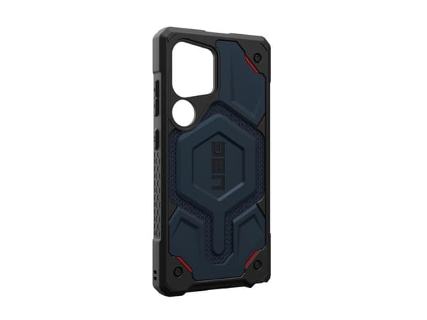 Urban Armor Gear Monarch Pro Kevlar, Cover, Samsung, Galaxy S25 Ultra, 17.3 cm (6.8"), Black, Blue