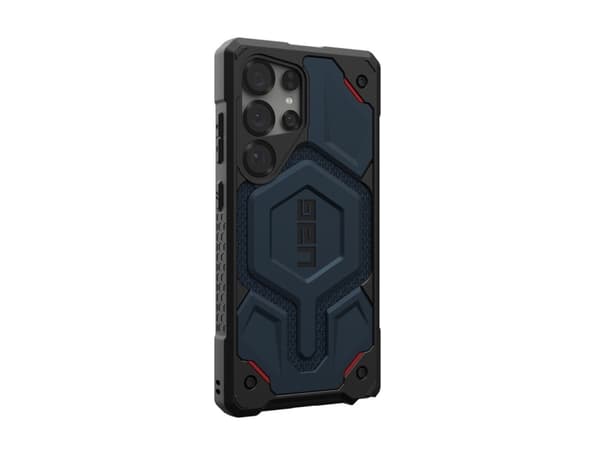 Urban Armor Gear Monarch Pro Kevlar, Cover, Samsung, Galaxy S25 Ultra, 17.3 cm (6.8"), Black, Blue