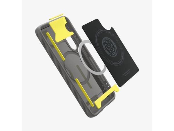 Spigen Galaxy S25 Case Rugged Armor Marble Gray, Cover, Samsung, Galaxy S25, 15.8 cm (6.2"), Grey