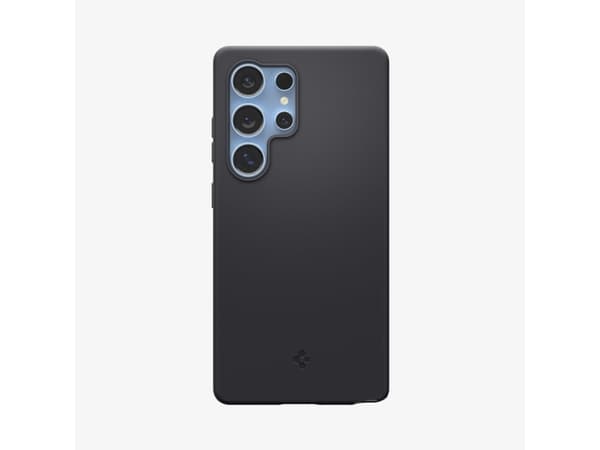 Spigen Silicone Fit (MagFit), Deksel, Samsung, Galaxy S25 Ultra, 17,5 cm (6,9"), Sort