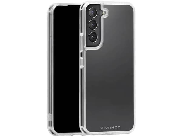 Vivanco Safe and Steady, Etui, Samsung, Galaxy S22 Plus, 16,8 cm (6.6"), Gjennomsiktig