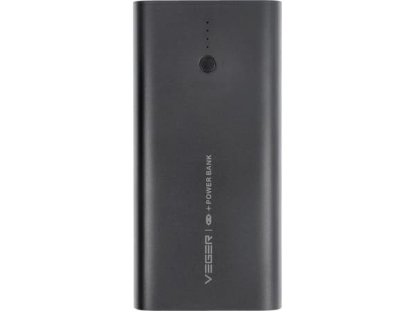 Powerbank Veger ACE100 10000mAh Czarny Sort