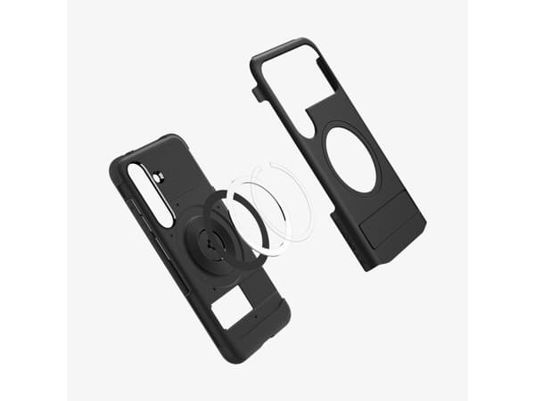 Spigen Slim Armor (MagFit), Omslag, Samsung, Galaxy S25 Plus, 17 cm (6.7"), Svart