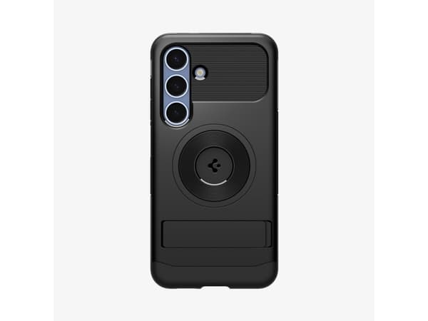 Spigen Slim Armor (MagFit), deksel, Samsung, Galaxy S25, 15,8 cm (6,2"), sort
