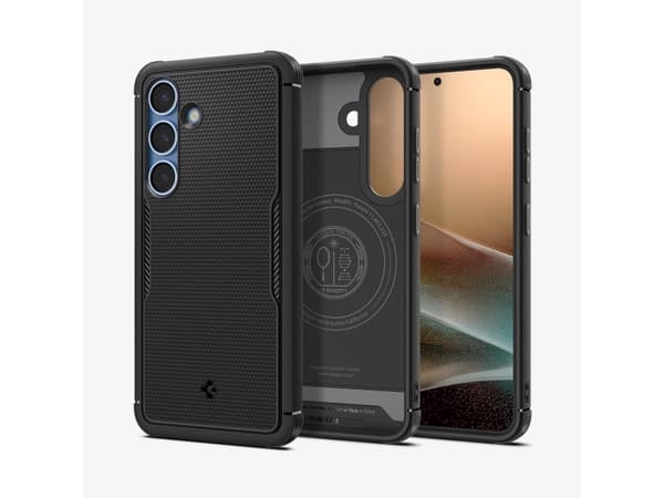 Spigen Core Armor (MagFit), Omslag, Samsung, Galaxy S25 Plus, 17 cm (6.7"), Svart