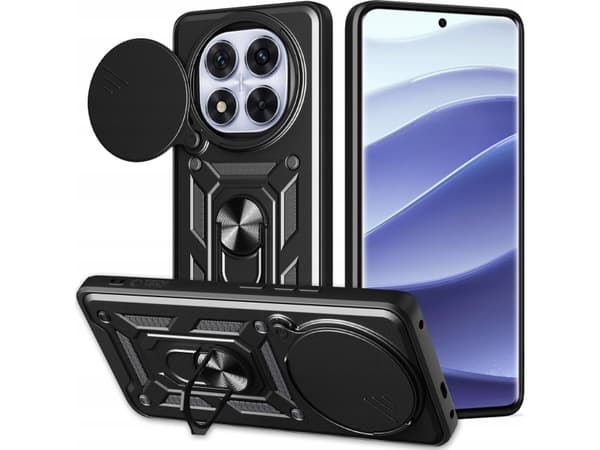 TECH-PROTECT CAMSHIELD PRO XIAOMI REDMI NOTE 14 PRO 5G / POCO X7 5G MAT SORT