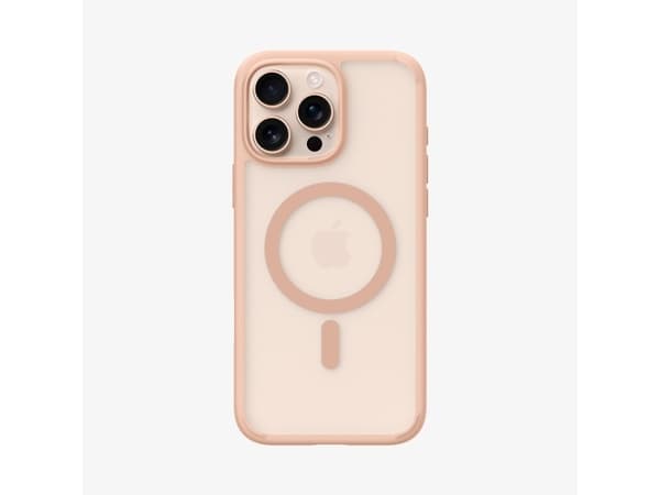 Spigen Ultra Hybrid T (MagFit + Camera Control) iPhone 16 Pro Case Frost Rose Titanium, Cover, Apple, iPhone 16 Pro, 16 cm (6.3"), Rose