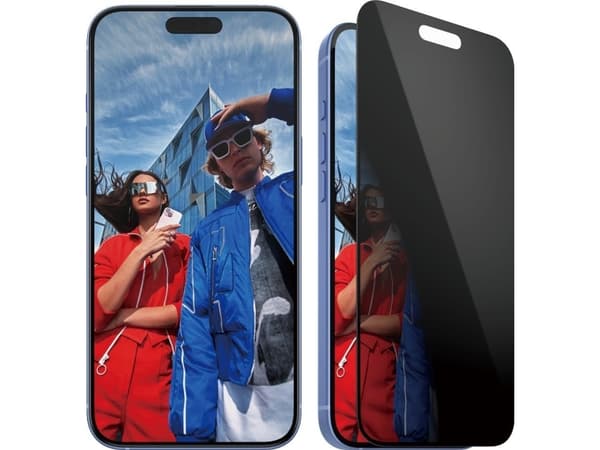 PanzerGlass PG Priv Scrn iPhone 16 6.7Inch UWF, Apple, Apple - iPhone 16 Plus, Apple - iPhone 15 Plus, Tørr påføring, Ripebestandig, Sjokkresistent,