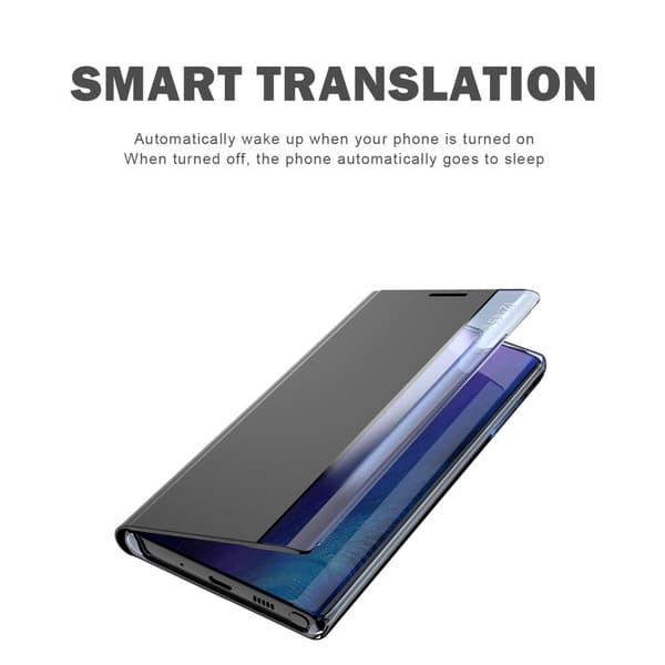 Samsung Galaxy S25 Fodral Med Display Rosa