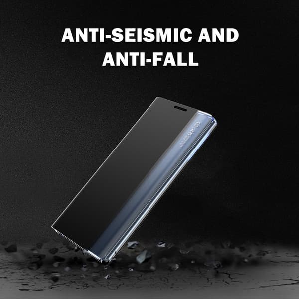 Samsung Galaxy S25 Fodral Med Display Rosa