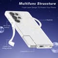 Miniatyrbild 4 av 10: Glitter MagSafe Skal Samsung Galaxy S25 Ultra Transparent