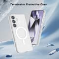 Miniatyrbild 10 av 10: Glitter MagSafe Skal Samsung Galaxy S25 Transparent
