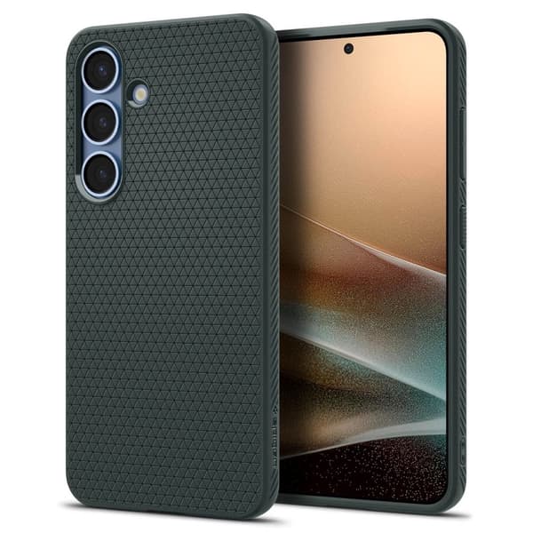 Spigen Samsung Galaxy S25 Case Liquid Air Abyss Green