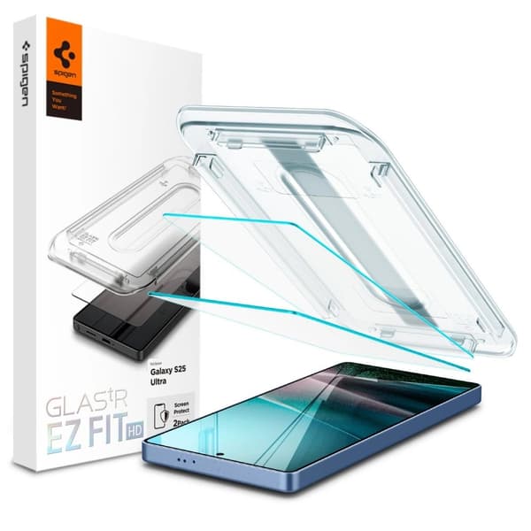 Spigen Samsung Galaxy S25 Ultra Screen Protector GLAS.tR EZ Fit 2-Pack