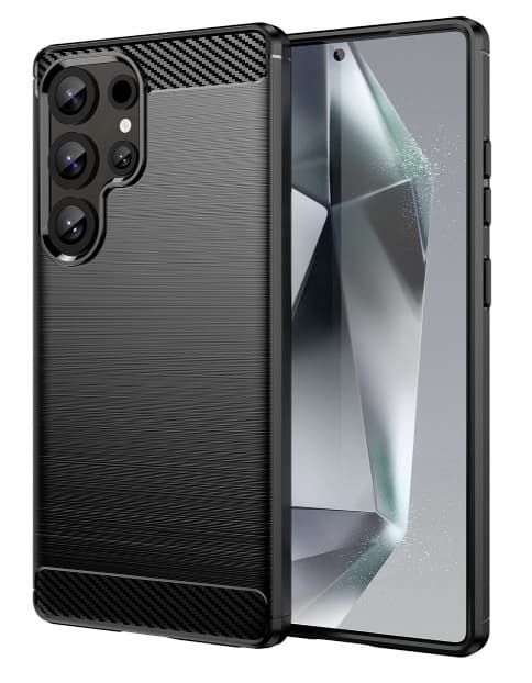 Samsung Galaxy S25 Ultra Skal Karbon Svart