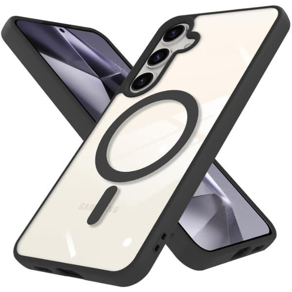 Samsung Galaxy S25 Magsafe Skal Transparent / Svart