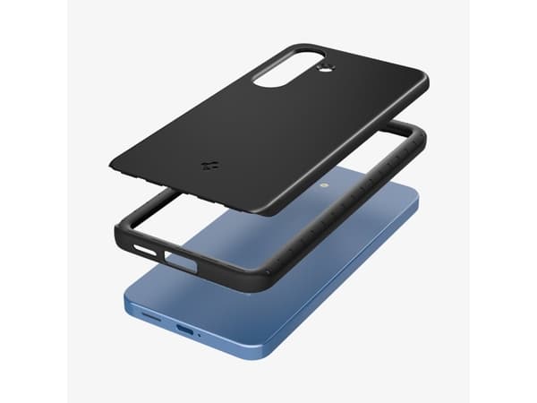 Spigen Thin Fit (MagFit), Deksel, Samsung, Galaxy S25, 15,8 cm (6,2"), Sort