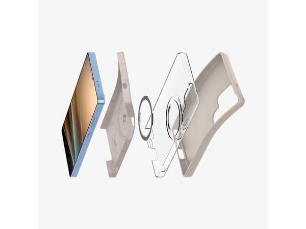 SPIGEN SILICONE FIT MAG MAGSAFE GALAXY S25 ULTRA NATURAL TITANIUM
