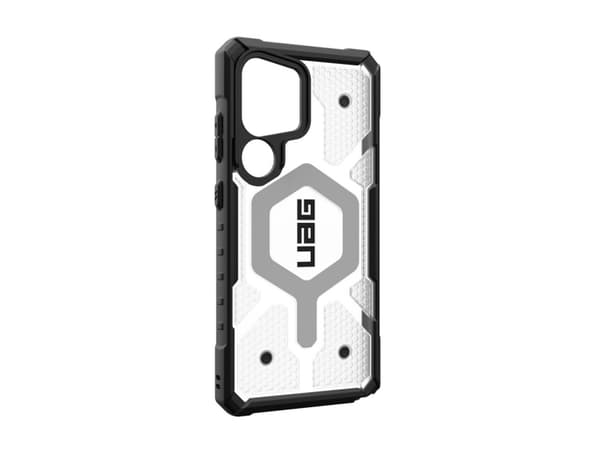 Urban Armor Gear Pathfinder Clear, Etui, Samsung, Galaxy S25 Ultra, 17,3 cm (6.8"), Sort, Sølv
