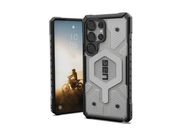 Urban Armor Gear Pathfinder Clear, Etui, Samsung, Galaxy S25 Ultra, 17,3 cm (6.8"), Sort, Sølv