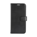 Pikkukuva 2 / 7: Radicover PUhelinkotelo Samsung S25 5G Flipcover Anti Radi RFID 3 Korttia Musta PU