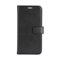 Pikkukuva 1 / 7: Radicover PUhelinkotelo Samsung S25 5G Flipcover Anti Radi RFID 3 Korttia Musta PU