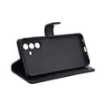 Pikkukuva 6 / 6: Radicover PUhelinkotelo Samsung A26 5G Flipcover Anti Radi RFID 3 Korttia Musta PU