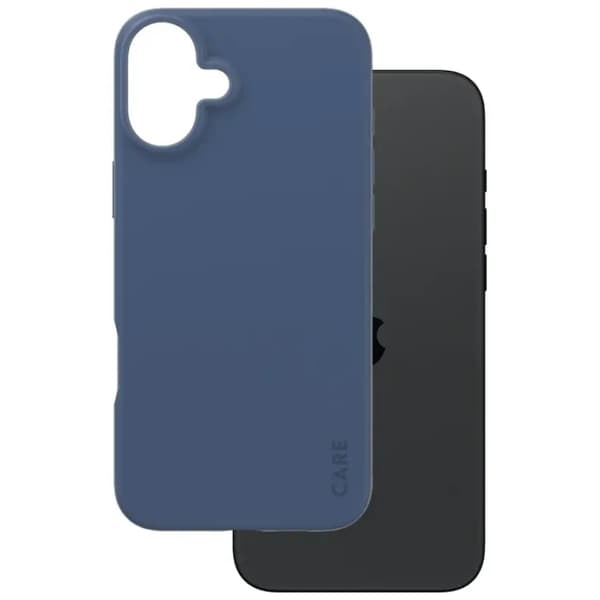 PanzerGlass CARE Fashionable Case til iPhone 16 Plus Blå