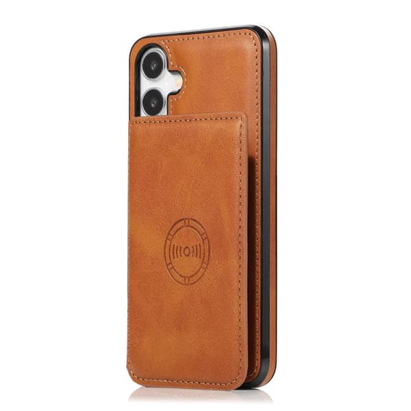 iPhone 16 Plus - Skyddande Skal med Kortfack