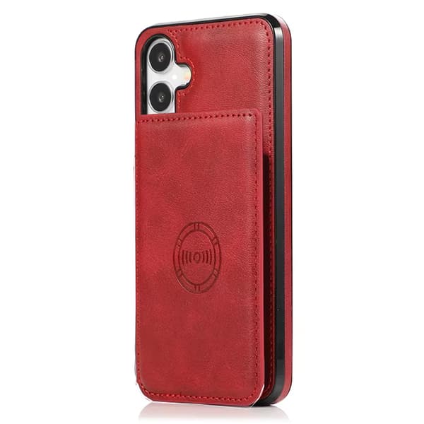 iPhone 16 Plus - Skyddande Skal med Kortfack