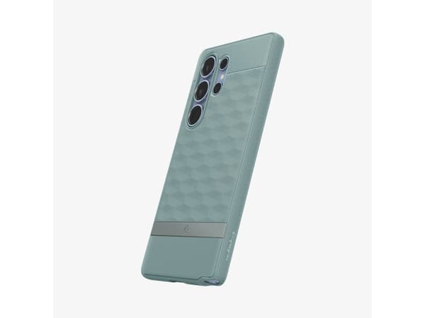 Spigen Galaxy S25 Ultra Case Parallax (MagFit) Sage Green, Cover, Samsung, Galaxy S25 Ultra, 17.5 cm (6.9"), Green