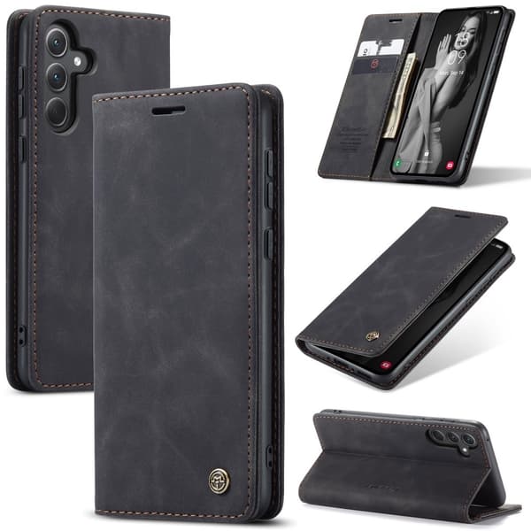 CASEME Plånboksfodral Samsung Galaxy A56 5G - Svart