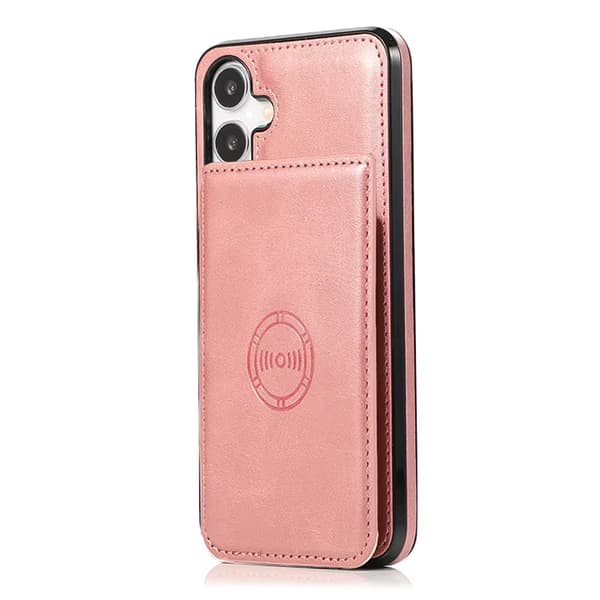 iPhone 16 - Professionellt Leman Skal med Korthållare