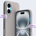 Miniatyrbild 9 av 11: iPhone 16 - Professionellt Skyddande Floveme Skal