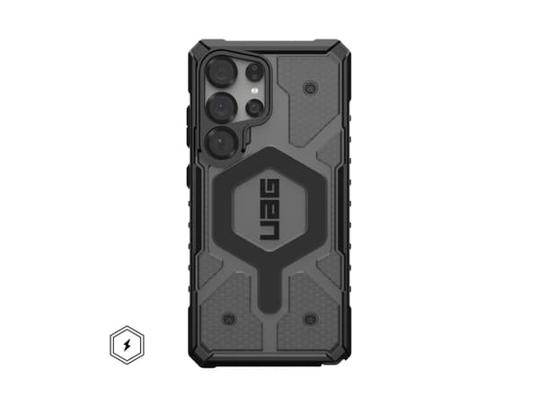 Urban Armor Gear Pathfinder Transparant, Etui, Samsung, Galaxy S25 Ultra, 17,3 cm (6.8"), Grå, Gjennomsiktig