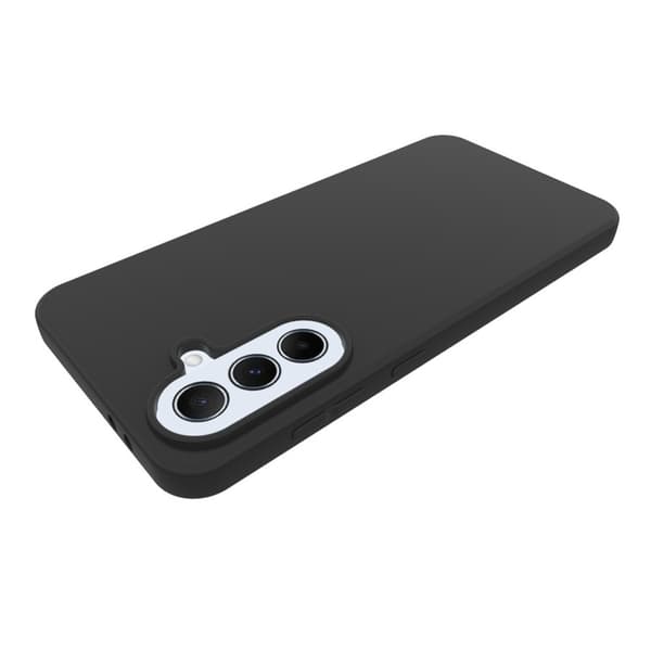 Til Samsung Galaxy A56 Case TPU Cover Bagside - Sort