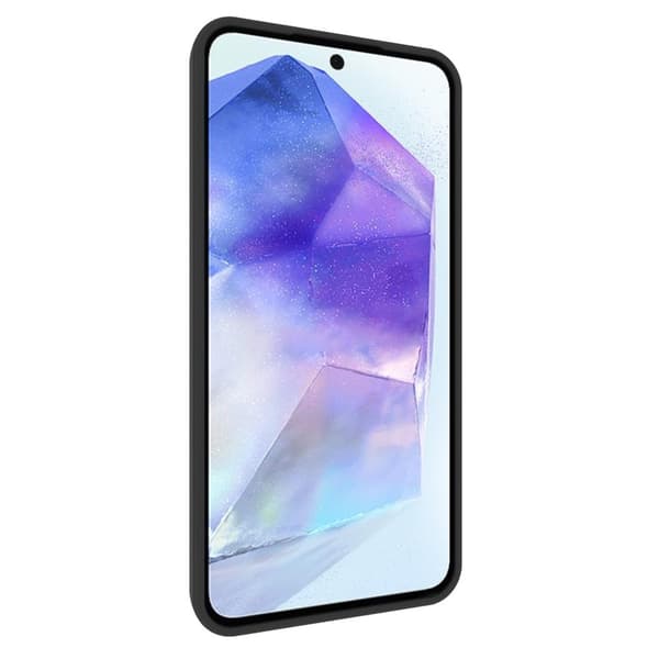 Til Samsung Galaxy A56 Case TPU Cover Bagside - Sort