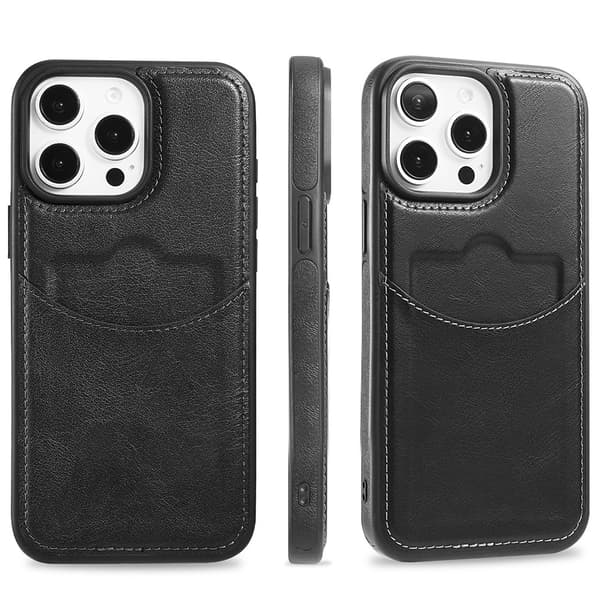 iPhone 15 Pro Leman Kortfodral - Smart & Elegant