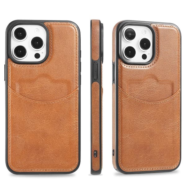 iPhone 15 Pro Leman Kortfodral - Smart & Elegant