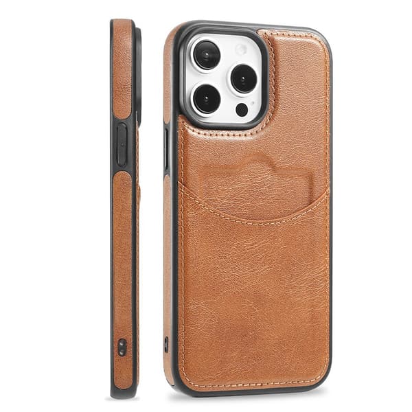 iPhone 15 Pro Leman Kortfodral - Smart & Elegant