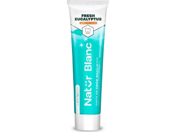 SYLVECHO Natur Blanc tannkrem for sensitive tenner Frisk eukalyptus 100 ml