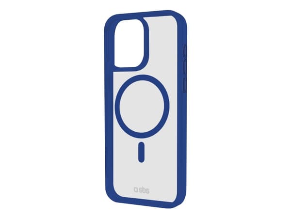 SBS TEMAGCOLIP1667PB, Etui, Apple, iPhone 16 Pro Max, 17,5 cm (6.9"), Blå, Gjennomsiktig