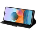 Miniatyrbillede 4 af 5: Til Samsung Galaxy A56 5G Stående Glittercover med Lynlåslomme - Black