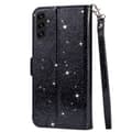 Miniatyrbillede 2 af 5: Til Samsung Galaxy A56 5G Stående Glittercover med Lynlåslomme - Black
